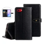 idewei Crocodile Texture Leather Phone Case, For iPhone 16e