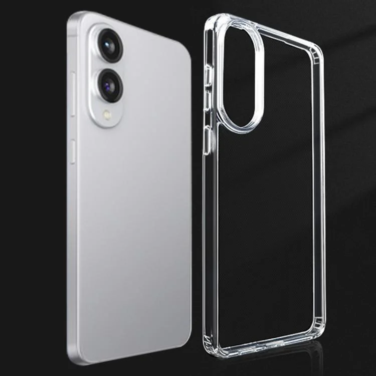 Crystal TPU + PC Airbag Shockproof Phone Case, For Samsung Galaxy S25 Edge 5G