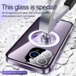 360 Full Body Magnetic Frosted MagSafe Phone Case, For iPhone 16 Pro Max, For iPhone 16 Pro, For iPhone 16, For iPhone 15 Pro Max - Image 5