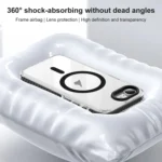 Airbag TPU + TPE+ PC Clear MagSafe Phone Case, For iPhone 16e - Image 3