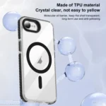 Airbag TPU + TPE+ PC Clear MagSafe Phone Case, For iPhone 16e - Image 8