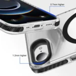 Airbag TPU + TPE+ PC Clear MagSafe Phone Case, For iPhone 16e - Image 9