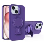 Y-shape Holder MagSafe Rugged Shockproof Phone Case, For iPhone 15 Plus, For iPhone 15, For iPhone 14 Plus