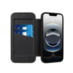 Magnetic Armor Series RFID Card Slots Leather Phone Case, For iPhone 16e - Image 3