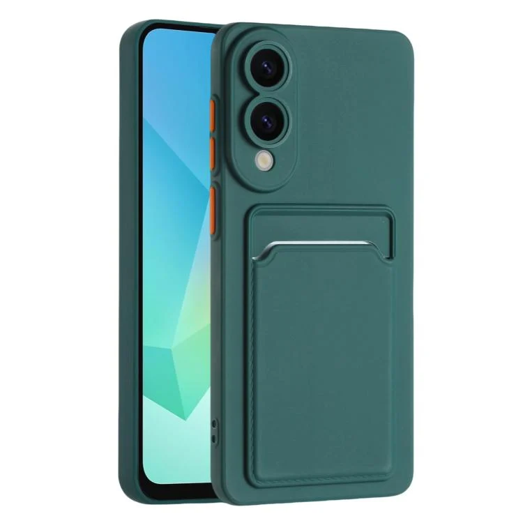 Skin Feel Card Contrast Color Button TPU Phone Case, For Samsung Galaxy S25 Edge 5G