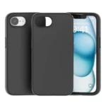 Rubber Oil Surface Solid Color Phone Case, For iPhone 16e - Image 3