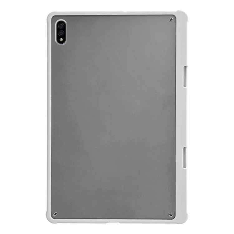 Frosted Acrylic PC Tablet Case with Pen Slot, For Samsung Galaxy Tab S7+ T970, For Samsung Galaxy Tab S6 Lite P610
