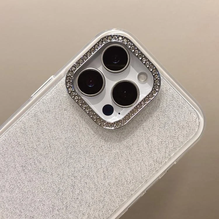 EDA0078070_B3.webp Rhinestone-Embedded Camera Frame Glitter Full Coverage Phone Case, For iPhone 16 Pro Max, For iPhone 16 Pro - Image 4