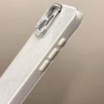 Rhinestone-Embedded Camera Frame Glitter Full Coverage Phone Case, For iPhone 16 Pro Max, For iPhone 16 Pro - Image 5