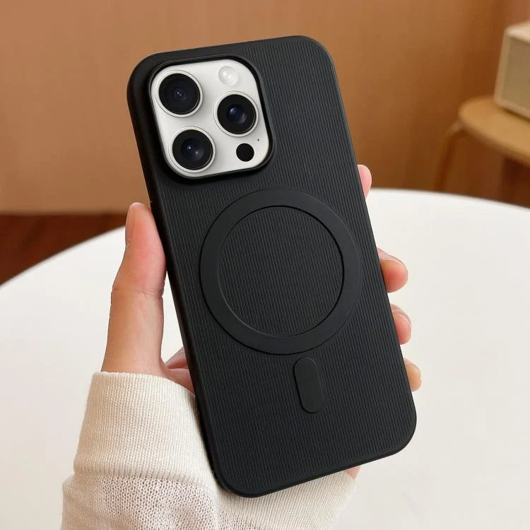 Stripe MagSafe TPU Phone Case, For iPhone 15 Pro Max, For iPhone 15 Pro