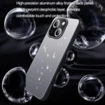 Ice Aluminum Metal Explosion-proof Frosted Phone Case, For iPhone 15, For iPhone 14, For iPhone 14 Pro, For iPhone 14 Pro Max, For iPhone 13 Pro Max, For iPhone 13 Pro - Image 3