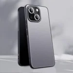 Ice Aluminum Metal Explosion-proof Frosted Phone Case, For iPhone 13