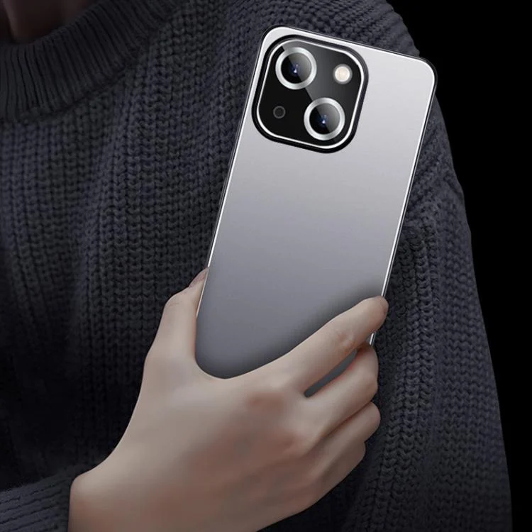 EDA007820113A_3.webp Ice Aluminum Metal Explosion-proof Frosted Phone Case, For iPhone 13 - Image 4