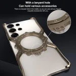 Mechanical Gear MagSafe Holder Borderless Metal Phone Case, For Samsung Galaxy S25 Ultra 5G, For Samsung Galaxy S24 Ultra 5G, For Samsung Galaxy S23 Ultra 5G, For Samsung Galaxy S22 Ultra 5G - Image 5