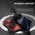 Armor Rotating Holder MagSafe Phone Case, For iPhone 13, For iPhone 12, For iPhone 12 Pro Max - Image 2