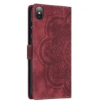 Mandala Embossed Retro Frosted Leather Phone Case, For iPhone XS Max, For iPhone 7 Plus / 8 Plus - Image 2