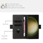 Embossed Multi-functional Side Suction Wallet Retro Leather Phone Case, For Samsung Galaxy S25 Ultra 5G, For Samsung Galaxy S24 Ultra 5G - Image 5