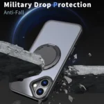 360-degree Rotating MagSafe Magnetic Holder Phone Case, For iPhone 16 Plus, For iPhone 16 - Image 3