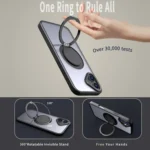 360-degree Rotating MagSafe Magnetic Holder Phone Case, For iPhone 16 Plus, For iPhone 16 - Image 4