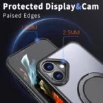 360-degree Rotating MagSafe Magnetic Holder Phone Case, For iPhone 16 Plus, For iPhone 16 - Image 5
