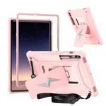 Armor Bolt Shape Holder Silicone Hybrid PC Tablet Case, For Samsung Galaxy Tab S10+ / S9+, For Samsung Galaxy Tab S6 Lite 2020 / 2024, For Samsung Galaxy Tab S9 FE / S9 / S8