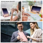 Armor Bolt Shape Holder Silicone Hybrid PC Tablet Case, For Samsung Galaxy Tab S10+ / S9+, For Samsung Galaxy Tab S6 Lite 2020 / 2024, For Samsung Galaxy Tab S9 FE / S9 / S8 - Image 8