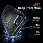 Cooling MagSafe Holder Phone Case, For iPhone 16e, For iPhone 16 Pro Max - Image 4