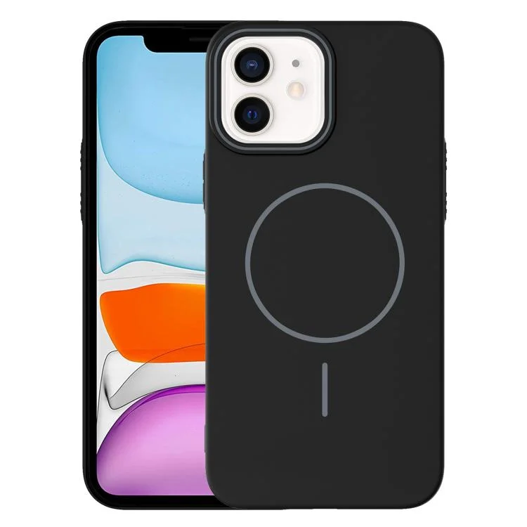 Thin Circle PC Injection MagSafe Phone Case, For iPhone 11, For iPhone 11 Pro