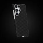 600D Fine Grain Series Carbon Fiber MagSafe Phone Case, For Samsung Galaxy S25 Ultra 5G - Image 2