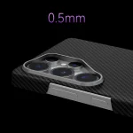600D Fine Grain Series Carbon Fiber MagSafe Phone Case, For Samsung Galaxy S25 Ultra 5G - Image 3