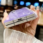 Magnetic Axis Pearlescent Shell Texture Phone Case, For Samsung Galaxy Z Fold5 5G, For Samsung Galaxy Z Fold4 5G - Image 4