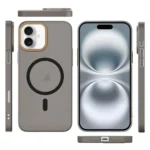 Translucent Frosted Skin PC MagSafe Phone Case, For iPhone 16 Plus, For iPhone 16, For iPhone 15 Pro Max - Image 9