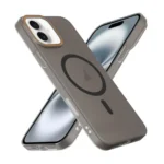 Translucent Frosted Skin PC MagSafe Phone Case, For iPhone 16 Plus, For iPhone 16, For iPhone 15 Pro Max - Image 10