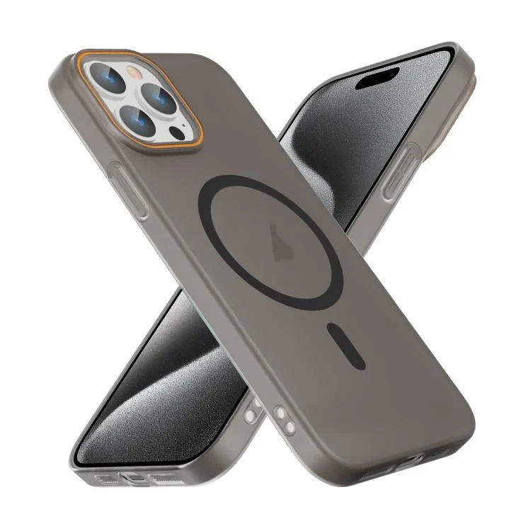 EDA007919206A_2.webp Translucent Frosted Skin PC MagSafe Phone Case, For iPhone 15 Pro, For iPhone 15 Plus, For iPhone 15 - Image 10