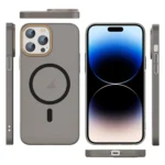 Translucent Frosted Skin PC MagSafe Phone Case, For iPhone 14 Pro Max, For iPhone 13 Pro Max, For iPhone 13 Pro - Image 9