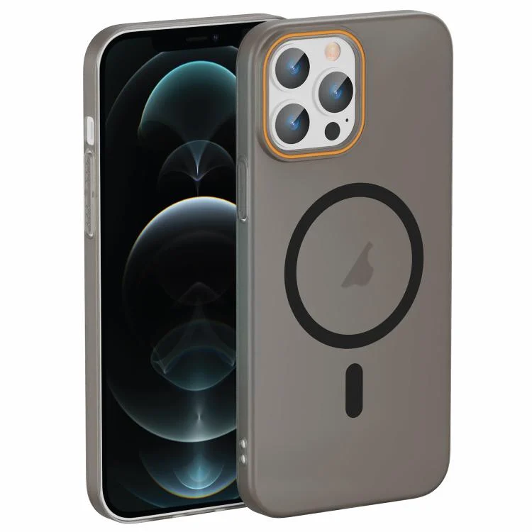 EDA007919217A.webp Translucent Frosted Skin PC MagSafe Phone Case, For iPhone 12 Pro, For iPhone 11 Pro Max, For iPhone 11 - Image 1