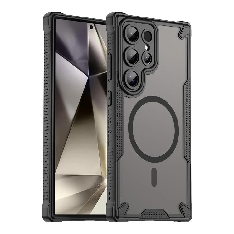 Armor Glaze MagSafe Magnetic Phone Case, For Samsung Galaxy S24 Ultra 5G, For Samsung Galaxy S23 Ultra 5G