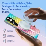 DUX DUCIS ZEST Series Colorful Gradient MagSafe Magnetic Phone Case, For Samsung Galaxy S25 Ultra 5G - Image 3