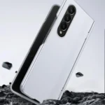 Integrated Spring Axis Skin Feel Phone Case, For Samsung Galaxy Z Fold4 5G, For Samsung Galaxy Z Fold3 5G - Image 2