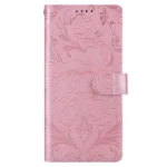 Embossed Floral Pattern Leather Phone Case, For iPhone 15 Pro Max, For iPhone 15 Pro - Image 2