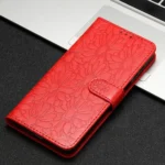 Daisy Embossed Leather Phone Case, For iPhone 16e, For iPhone 16 Pro Max - Image 5
