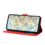 Daisy Embossed Leather Phone Case, For iPhone 15, For iPhone 14 Plus - Image 4