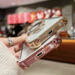 Space Shield MagSafe Holder Shockproof Phone Case, For iPhone 16, For iPhone 15 Pro Max, For iPhone 15 Pro - Image 6