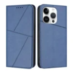 Strong Magnetic Frosted Flip Leather Phone Case, For iPhone 15 Pro, For iPhone 15 Plus
