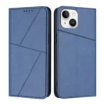 Strong Magnetic Frosted Flip Leather Phone Case, For iPhone 15, For iPhone 14 Plus