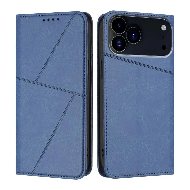 Strong Magnetic Frosted Flip Leather Phone Case, For iPhone 17 Pro Max, For iPhone 17 Pro