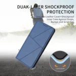 Strong Magnetic Frosted Flip Leather Phone Case, For iPhone 17 Pro Max, For iPhone 17 Pro - Image 7