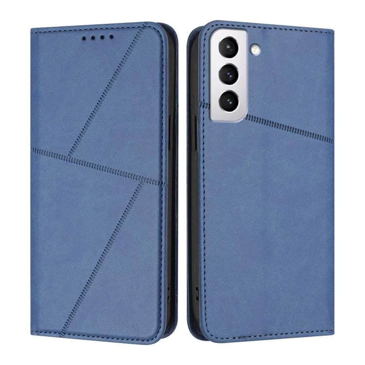 Strong Magnetic Frosted Flip Leather Phone Case, For Samsung Galaxy S21 FE 5G, For Samsung Galaxy S21 5G