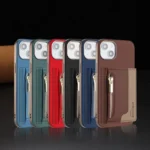 Zipper Horizontal Magnetic Card Bag RFID MagSafe Phone Case, For iPhone 14, For iPhone 14 Pro, For iPhone 14 Pro Max - Image 8