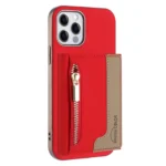 Zipper Horizontal Magnetic Card Bag RFID MagSafe Phone Case, For iPhone 11, For iPhone 11 Pro, For iPhone XR